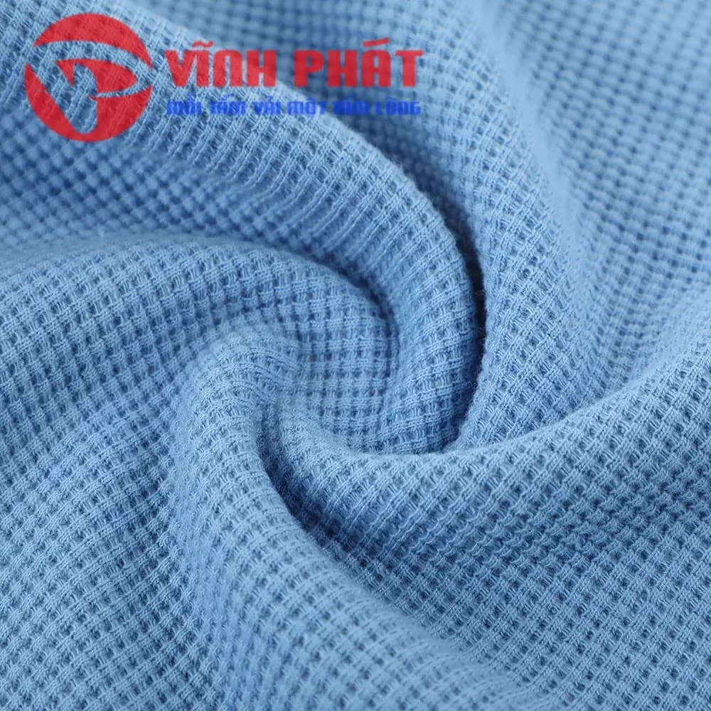 Vải thun tổ ong - 018 — ảnh thu nhỏ 2