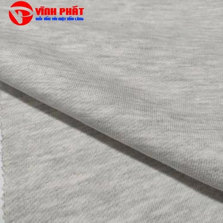 Vải nỉ 3C - Muối tiêu - 020 — ảnh thu nhỏ 2