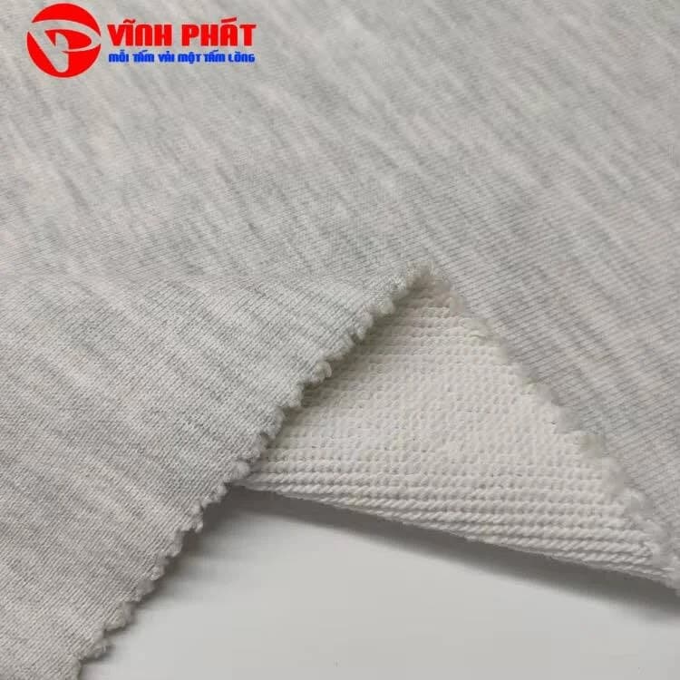 Vải nỉ 3C - Muối tiêu - 020 — ảnh thu nhỏ 4