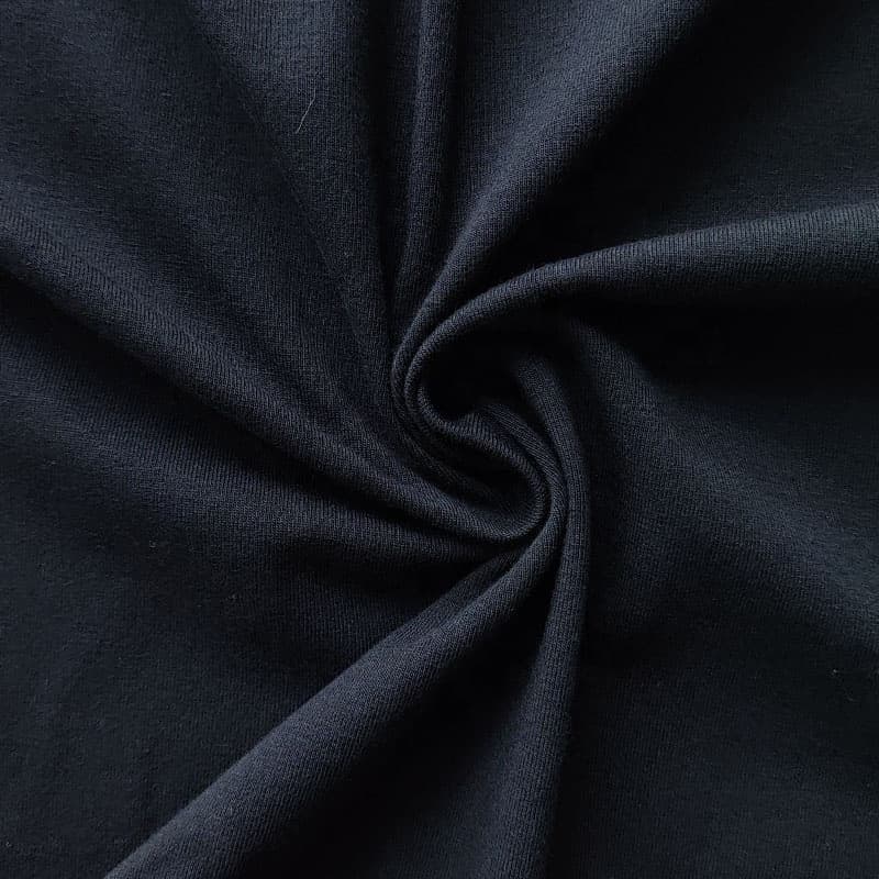 Vải thun cotton 2 chiều màu đen — ảnh thu nhỏ 4