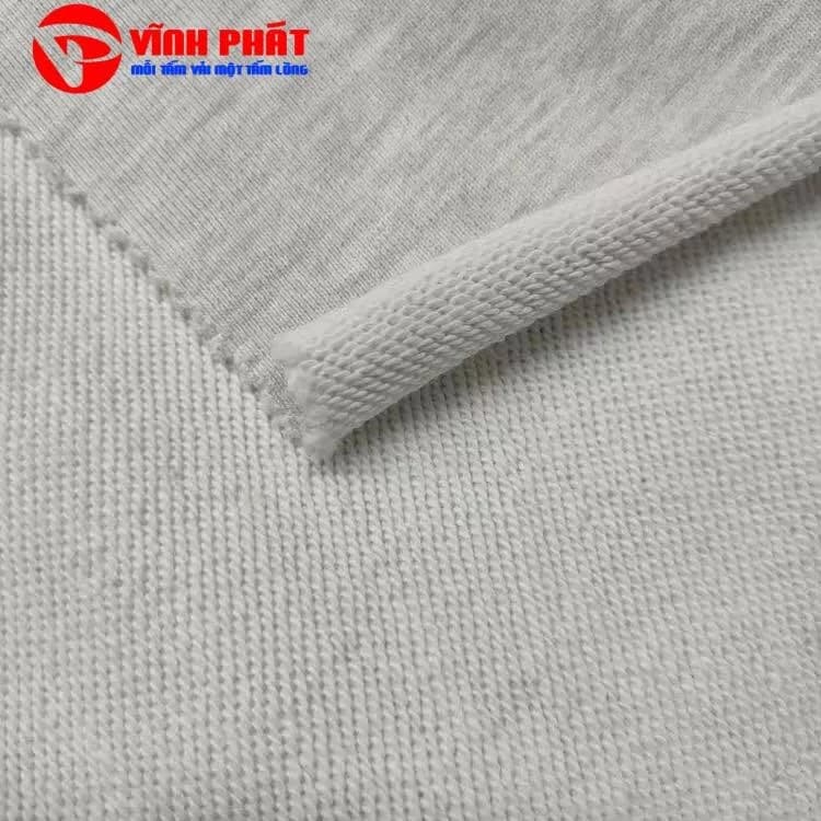 Vải nỉ 3C - Muối tiêu - 020 — ảnh thu nhỏ 3