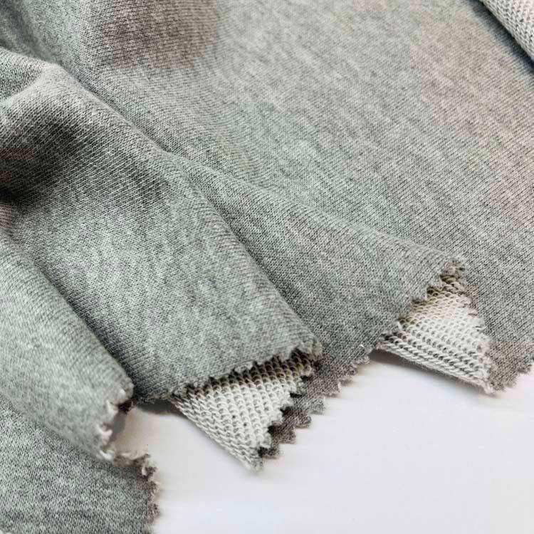 Vải nỉ 3c - muối tiêu - 027 — ảnh thu nhỏ 3