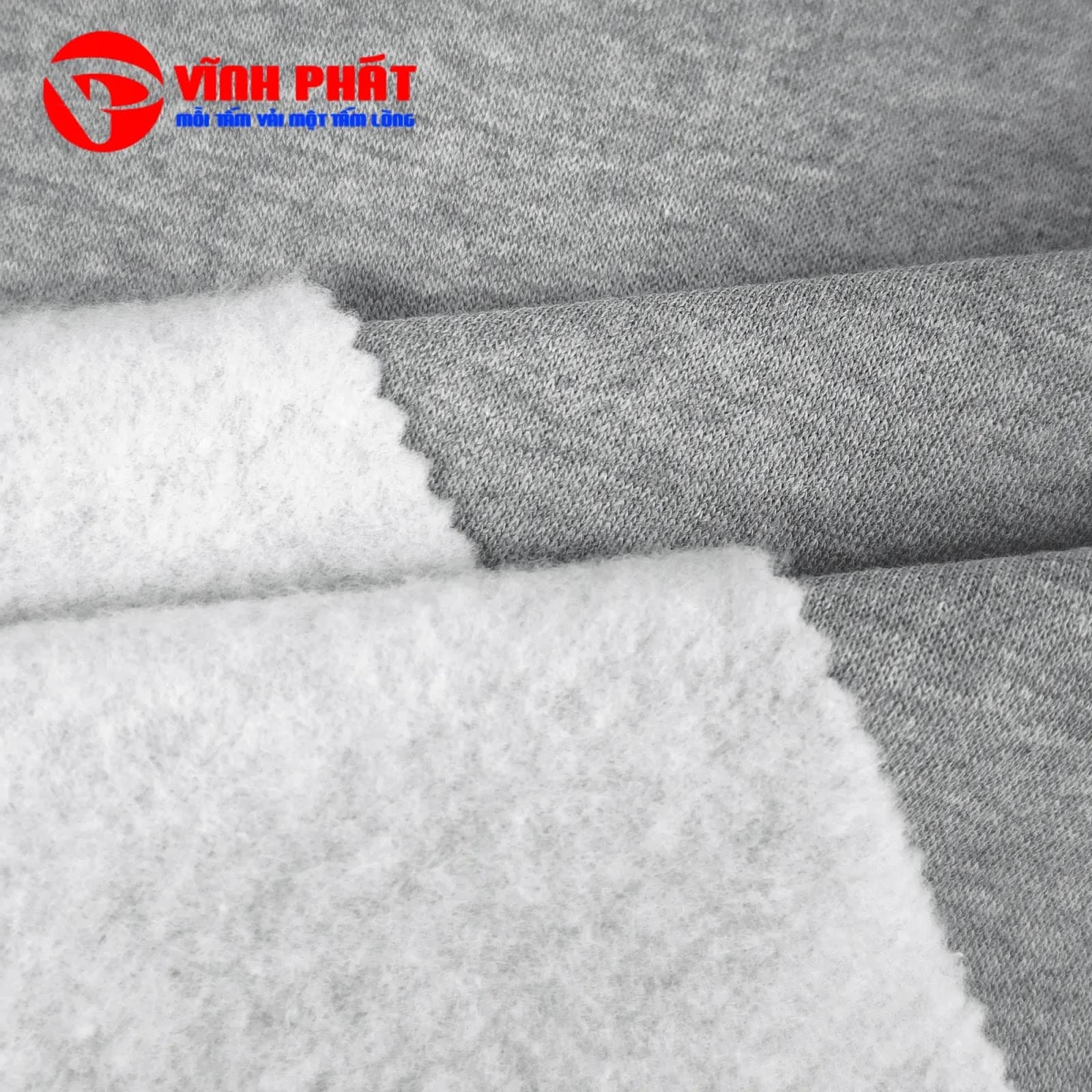 Vải nỉ 3c muối tiêu cào lông — ảnh thu nhỏ 3