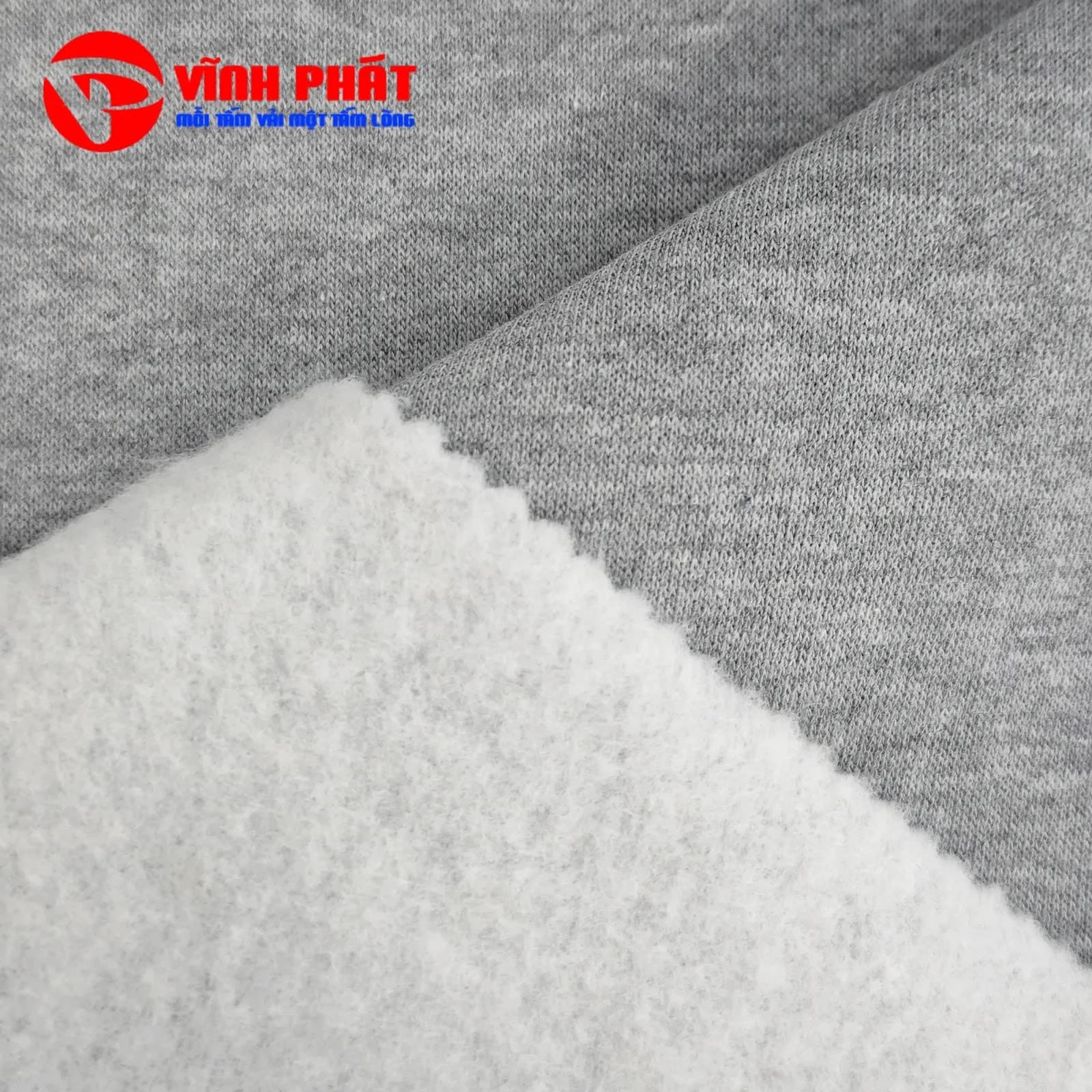 Vải nỉ 3c muối tiêu cào lông — ảnh thu nhỏ 2