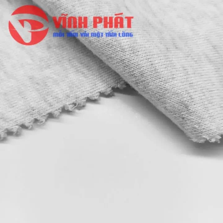 Vải nỉ 3c - Xám tiêu - 019 — ảnh thu nhỏ 5