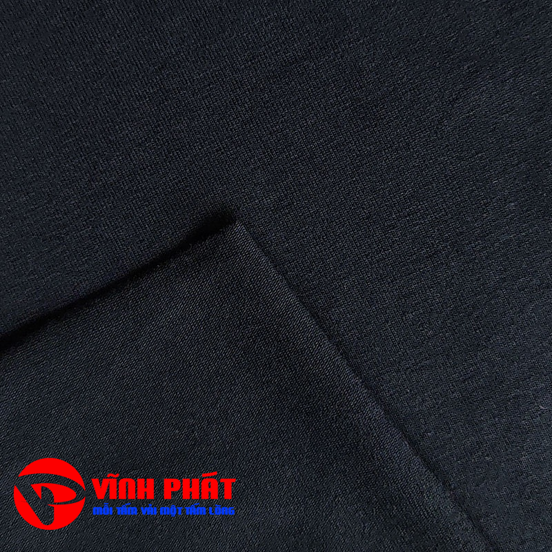 Vải thun cotton 2c - Đen — ảnh thu nhỏ 4
